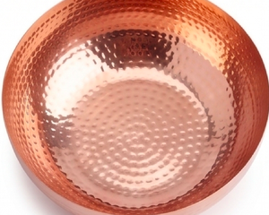 Copper Fruit Bowl Handmade Vintage Style Metal Serving Dish For Kitchen Decor Dining Use Home And Restaurant Use - Product Image 2