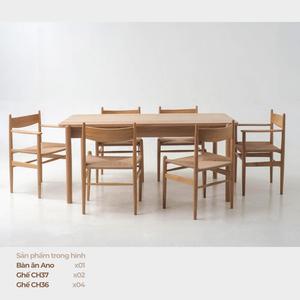 Solid Wood Foldable Eco-Friendly Durable <b>Dining</b> <b>Table</b> <b>Set</b> with <b>4</b> Chairs Modern Design - Product Image 6