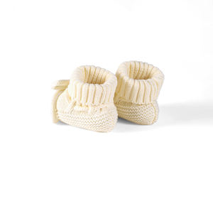 Chaussettes décontractées pour bébé de haute qualité 100% coton OEM/ODM Couleur personnalisée Écologiques Bottines tricotées pour l'hiver 0-3M Vente en gros - Product Image 5