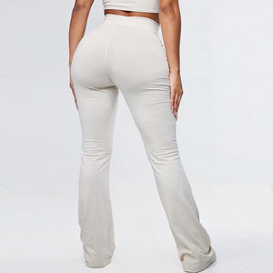 Factory Rate Women Outer Wear Flared Style Tracksuit 2025 Clothing Manufacturers Custom Women's Flare Tracksuits - Product Image 2