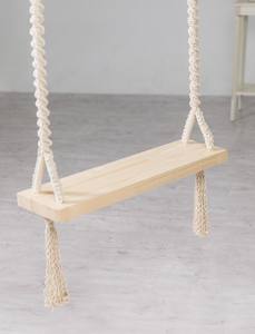 Macrame <b>Swing</b>, <b>Tree</b> Wooden <b>Swing</b>, <b>Swing</b> <b>Adult</b>, <b>Tree</b> <b>Swing</b>, Boho <b>Swing</b>, Outdoor <b>Swing</b> - Product Image 2
