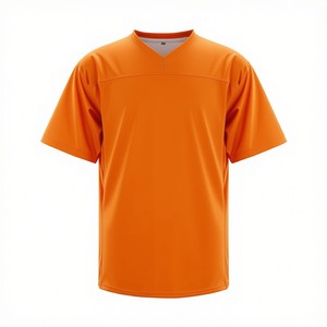 ฟิวเจอร์สคิง FK-AF-062 เสื้อฟุตบอลคอวีแขนสั้นสำหรับผู้ชายและผู้หญิง ผ้าตาข่ายระบายความชื้น โพลีเอสเตอร์ 100% สีพื้น สำหรับผู้ใหญ่ - Product Image 3