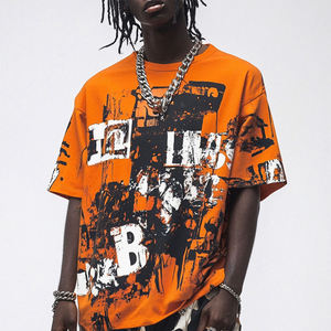 T-shirts Streetwear en Gros, Coton Premium, Coupe Oversize, Logo Personnalisé, Fabricant de Vêtements OEM ODM - Product Image 5