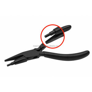 Pince à boucler à double étage de haute qualité / Pince à fabriquer des attaches à double étage en acier inoxydable pour la fabrication de bijoux DIY en argent et or - Product Image 1