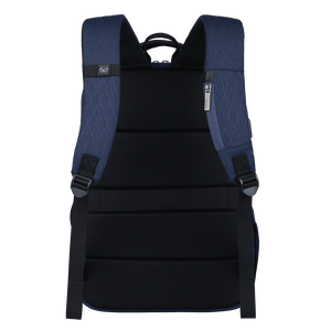 Laptop <b>Backpack</b> Anti-Theft Shockproof <b>Waterproof</b> USB Port Travel Zipper Closure SAKOS Top Selling Custom Design PU Softback - Product Image 1
