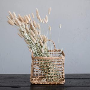 Cestas de mimbre decorativas para colgar en la pared, de ratán tejido a mano, al precio más bajo. - Product Image 6