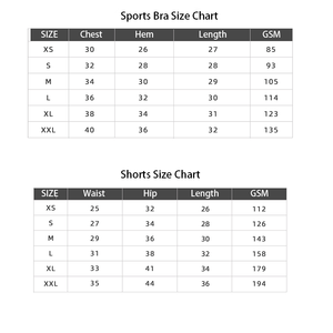 Ensemble de vêtements de sport pour la gym : soutien-gorge de sport et short moulant pour le yoga, tenue décontractée de fitness, ensembles de yoga - Product Image 6