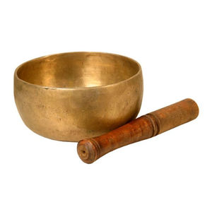 Ensemble de bols chantants tibétains martelés en laiton avec coussin et marteau pour le yoga, l'équilibrage des chakras, le soulagement du stress et de l'anxiété - Product Image 5