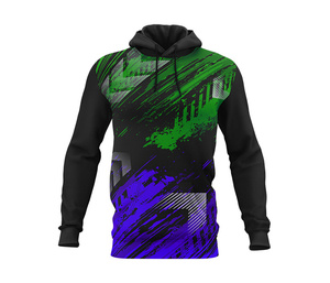 Sweat à capuche de sublimation haut de gamme, vêtements de sport personnalisés – Sweat à capuche personnalisé pour équipe, hommes, femmes, jeunes, veste à capuche d'entraînement, vêtements de sport - Product Image 2