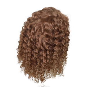 Experimente una textura rica con la peluca de cabello rizado birmano: rizos definidos, comodidad ligera y un estilo bellamente voluminoso. - Product Image 4