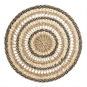 Panier mural tressé à la main en sisal naturel et bol tissé pour décoration murale de galerie, bureau, cuisine et chambre à coucher - Product Image 5