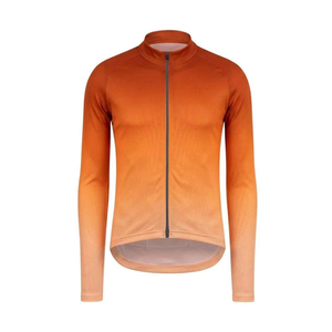 Maillot de cyclisme à manches longues pour homme, respirant, grande taille, polyester, imprimé numérique, vêtements de cyclisme d'automne, personnalisable OEM ODM - Product Image 4