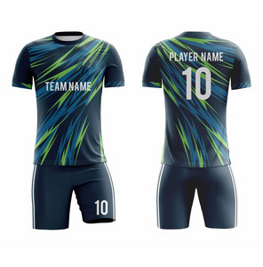 Maillot de football d'hiver personnalisé imprimé pour homme, manches courtes, col rond, polyester anti-humidité, adulte, toutes saisons - Product Image 2