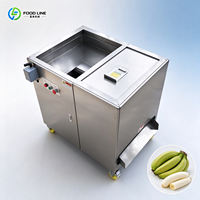 Industriële bananenschilmachine met lage schadetpercentage, automatische bananenpeller voor fruitverwerkingslijn