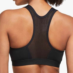 Women's Gym Sports Bra Mid for Yoga Bra <b>Padded</b> <b>Running</b> Jogging Exercise Fitness Quick Dry Anti-Bacterial Spandex/Polyester - Product Image 3