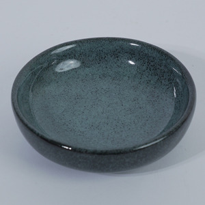 Blue Grey Crackle Glaze Handmade Eco-Friendly Stoneware Ceramic <b>Sauce</b> Dish 7.5x2.5cm Restaurant Hotel Japanese Soy <b>Sauce</b> - Product Image 2