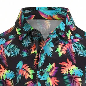 Service OEM : Créez votre propre logo, impression personnalisée, 100% polyester, sublimation pour chemises pour hommes, séchage rapide, respirant, logo personnalisé - Product Image 3