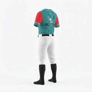 Uniformes de Béisbol Juveniles Sublimados con Pantalones, Tela para Camisetas de Béisbol, Servicio de Diseño Gratuito, Uniformes de Béisbol Personalizados - Product Image 3