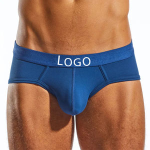 Promotion : Caleçons Boxers Homme en Soie Glacée Couleur Unie, Sans Coutures, Grande Taille, Respirants, Personnalisables OEM, Tendance - Product Image 3