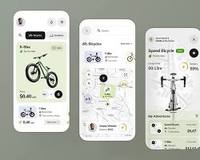 Aplicación móvil de alquiler de bicicletas: Alquila bicicletas al instante, compara precios, reserva paseos cerca de ti, desbloquea vehículos, rastrea viajes y paga de forma segura