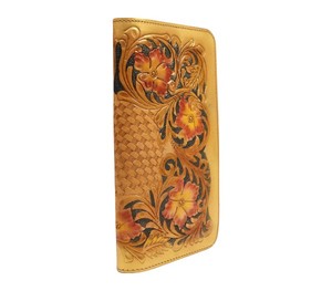 Fashion Premium Leather Ladies Long <b>Wallet</b> Stunning Pattern Multiple Card Slots <b>RFID</b> <b>Blocking</b> Secure Closure Organizer - Product Image 3