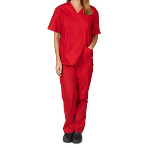 Traje médico unisex duradero, logotipo personalizado diseñado para entornos sanitarios exigentes, apariencia profesional fuerte - Product Image 3