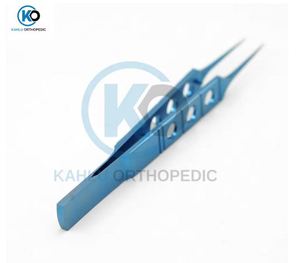 Pinces de précision en titane de qualité supérieure, durables, pour micro-chirurgie, instrument médical/dentaire, usage hospitalier, droites et courbées - Product Image 5