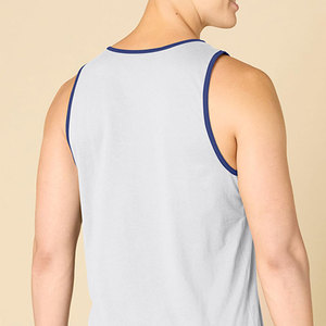 Camiseta sin Mangas Moderna para Hombre, Tejida, Transpirable, Deportiva, para Gimnasio, Deportes de Resistencia, Uso Diario, Ropa Urbana - Product Image 4