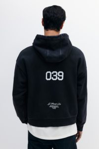 Sudaderas con Capucha Personalizadas al por Mayor para Hombre, Sudadera con Capucha de Algodón y Felpa, Ropa Casual de Calle - Product Image 2