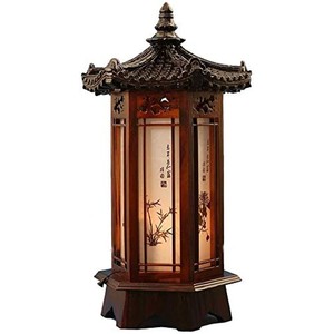 Lámparas de Mesa de Madera de Teca Tradicionales de Primera Calidad, Bases para Lámparas Ecológicas Hechas a Mano 100% en Color Marrón/Dorado, Duraderas y Ligeras, 31x14x14cm |   OEM - Product Image 6