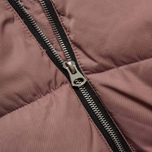 Custom Made Women Hooded Winter Warm Thick <b>Zip</b>-<b>Up</b> Solid Color Women Padded Puffer <b>Jacket</b> Puffer <b>Jacket</b> - Product Image 6