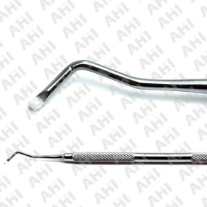 Cuchara Excavadora Ortodóntica Manual de Doble Punta de Acero Inoxidable, Doble Excavador Clase III, Reutilizable, con Empuñadura Ergonómica, Equipo Dental - Product Image 4