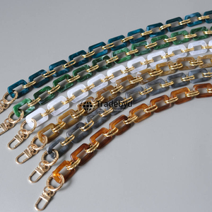 Cadena de resina hecha a mano, joyería de moda, elegante collar de resina colorido, ligero, duradero, moderno para mujeres y niñas Tradebyd - Product Image 2
