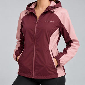 Wholesale Customized High Quality <b>Women</b> <b>Windbreaker</b> Jacket Quilted Breathable Windproof Nylon Outdoor - Product Image 2