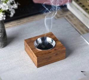 ที่ใส่ธูปไม้กระถินเทศทำมือ สำหรับเทศกาลรอมฎอน อีด และเป็นของขวัญ คุณภาพสูง รูปทรงสี่เหลี่ยม สำหรับวางบนโต๊ะ - Product Image 1