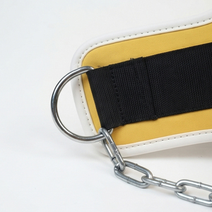 Ceinture de musculation en néoprène avec chaîne pour entraînement de force intensif, ceinture de musculation avec chaîne en acier - Product Image 3