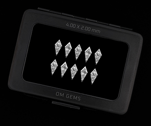 Diamant blanc de laboratoire 4,0 x 2,0 mm, qualité supérieure, cultivé en laboratoire (CVD HPHT), pierre brute pour la fabrication de bijoux et de bagues, fournisseur de diamants polis. - Product Image 2