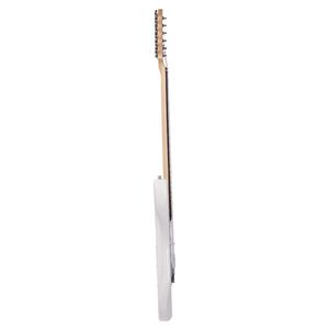 Chitarra Elettrica per Principianti con Top in Palissandro Massello, 39 Pollici, Fondo e Fasce in Acero, 4 Corde, Mancina, Formato da Viaggio, in Fibra di Carbonio - Product Image 6