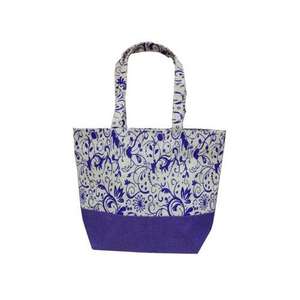 Sac fourre-tout en toile de jute haute résistance, écologique et réutilisable pour les courses au supermarché et à l'épicerie - Product Image 2