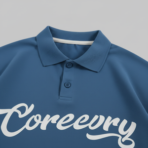 Chemise décontractée unie en coton respirant pour homme, à manches courtes, avec logo brodé sur le devant, style élégant pour le quotidien - Product Image 3