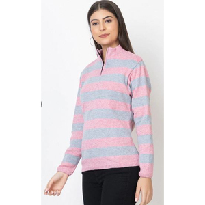 Pull d'hiver zippé à col montant, tendance et décontracté, pour usage quotidien, en promotion, par l'exportateur - Product Image 1