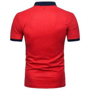 Chemises polo pour hommes respirantes, confortables, de qualité supérieure, couleur unie, coupe ajustée, service OEM professionnel. - Product Image 5