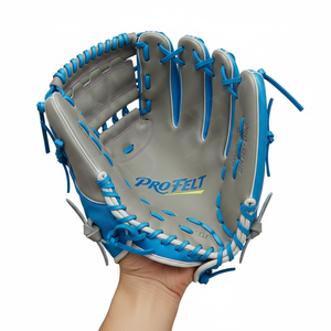 Guantes de Béisbol de Cuero Personalizados con Bordado, para Jóvenes y Adultos, para Entrenamiento, Práctica, Club, Marca Privada, en Oferta - Product Image 3