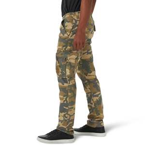 Top Selling Camouflage Print <b>Men's</b> Cargo Pant Streetwear Hip Hop Fashion Wide Legged Custom Logo Featuring Spacious Side Pockets - Product Image 3