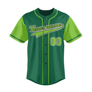 Maillot de baseball pour homme, chemise athlétique respirante, vêtements de sport avec boutons, pour l'entraînement, les entraînements de baseball et les tenues décontractées quotidiennes. - Product Image 2