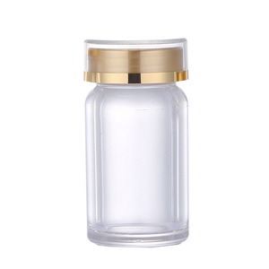 60ml Transparent Sealed Lightproof Inner Capsule Bottle for Saffron Powder 6g Acrylic <strong>Health</strong> Supplement Container - Product Image 5