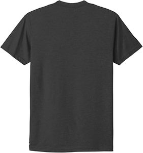 T-shirt Unisexe Noir en Coton et Fibre de Bambou, Col Rond, Manches Courtes, Surdimensionné, Respirant, Écologique, Personnalisable, Vente en Gros - Product Image 6