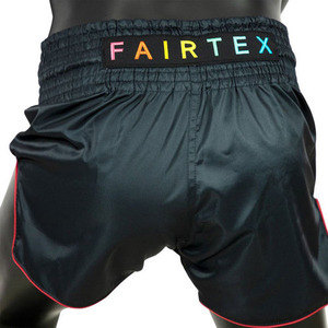 Pantalones Cortos de Satén para Entrenamiento de Muay Thai, Cómodos para Práctica de Kickboxing, Ropa Deportiva para Artes Marciales, Pantalones Cortos de Gimnasio - Product Image 4