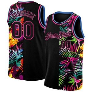 Venta al por Mayor Directa de OMMIZ INDUSTRY, Jersey de Baloncesto Retro Auténtico Negro-Oro Antiguo de Primera Calidad Personalizado - Product Image 4