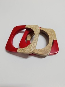 Bracelet en résine de qualité supérieure pour femmes, bijoux élégants faits à la main par Madiha Art and Crafts - Product Image 4